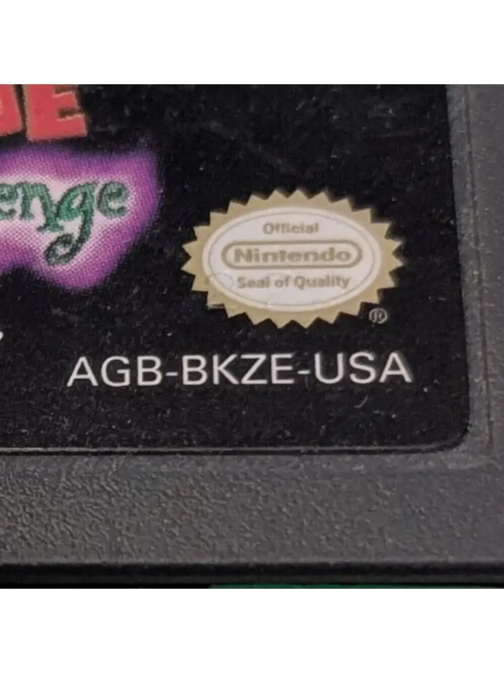 Nintendo GBA jump back